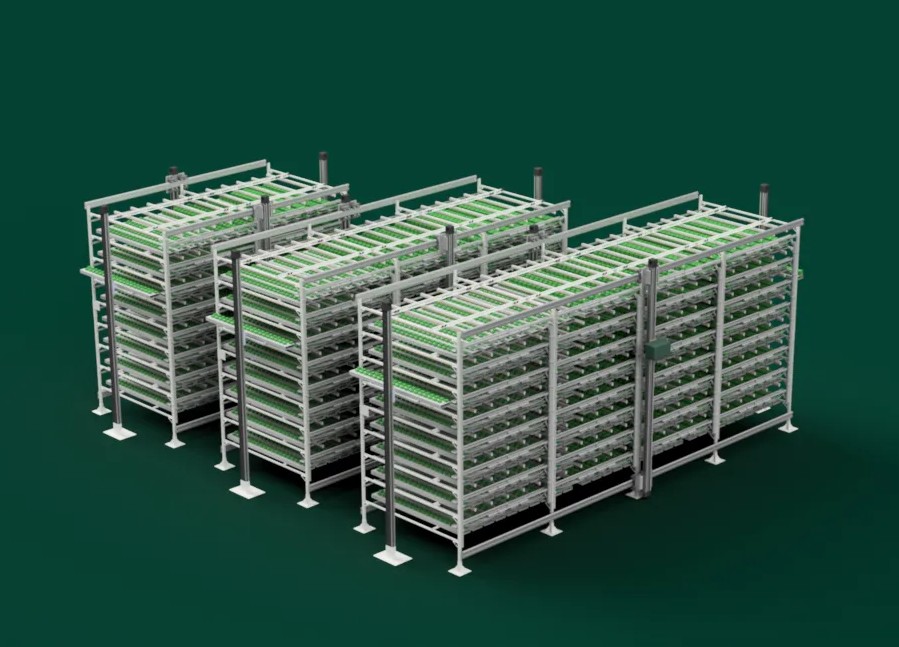 3D-modell av systemet